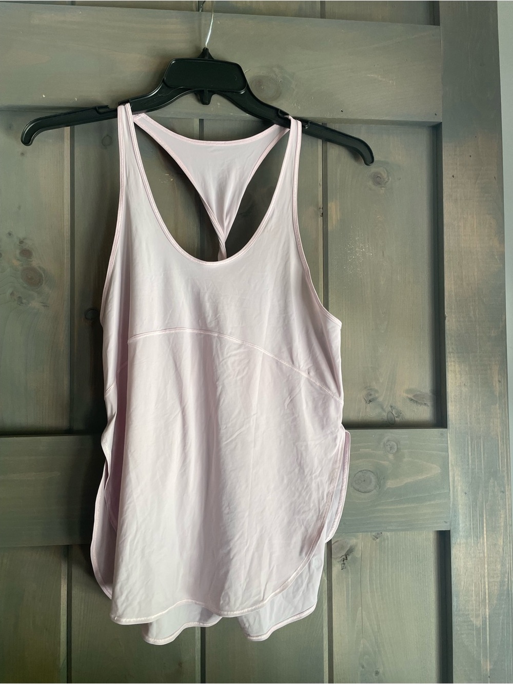 lululemon athletica Pale Pink Racerback Tank